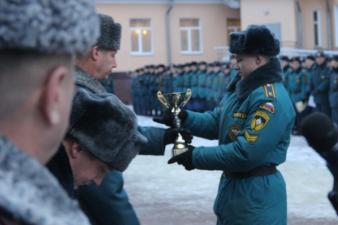 Курсантам института, занявшим призовые места в соревнованиях, вручены награды