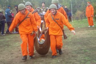 Военно-спортивные соревнования «Наши в городе-октябрь 2016»