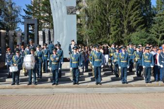 Курсанты приняли Присягу на площади Российской армии