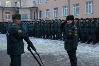 Курсантам института, занявшим призовые места в соревнованиях, вручены награды