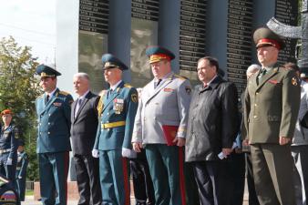 05.09.2015 Приведение к Присяге курсантов 1го курса и  ​Торжественная Клятва студентов 1-го курса