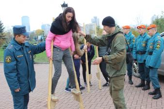 Военно-спортивные соревнования «Наши в городе-октябрь 2016»