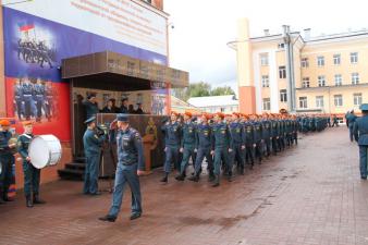 31.08.2015 Вручение оранжевого берета курсантам 1-го курса