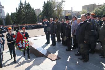 05.09.2015 Приведение к Присяге курсантов 1го курса и  ​Торжественная Клятва студентов 1-го курса