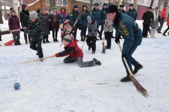 Проводы зимы в парке Маяковского