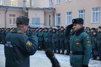 Курсантам института, занявшим призовые места в соревнованиях, вручены награды