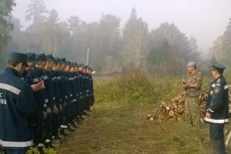 Участие личного состава аэромобильной группировки института  ​в ликвидации ЧС в Республике Бурятия