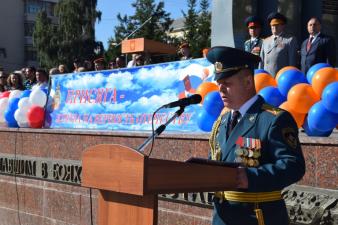 02.09.2017 Приведение к Присяге курсантов и Клятва студентов 1 курса набора 2017 года