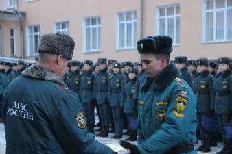 Курсантам института, занявшим призовые места в соревнованиях, вручены награды