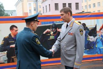 26.06.2015 Визит Первого заместителя Министра МЧС России генерал-полковника В.В. Степанова