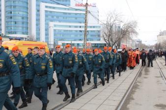 Курсанты прошли Крестным ходом и развернули полевую кухню