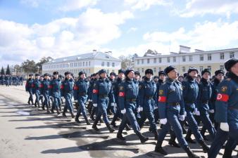 Парад Победы становится ближе с каждой тренировкой