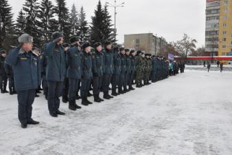 Митинг по случаю годовщины ввода войск в Афганистан