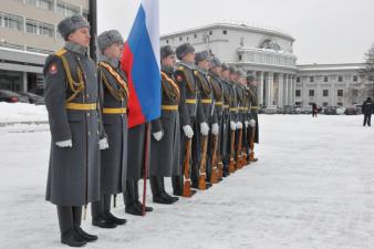 Митинг по случаю годовщины ввода войск в Афганистан