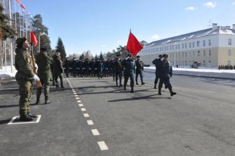 Дан старт гарнизонным тренировкам парада Победы