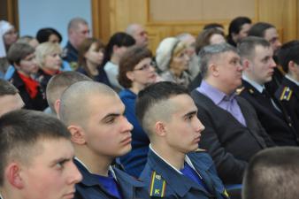 Курсанты приняли участие в презентации книги