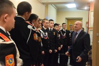 Институт посетили кадеты из Башкирии