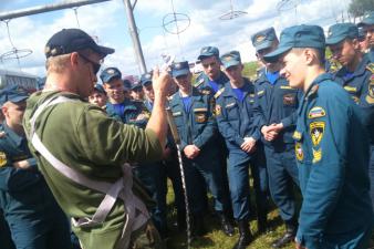 Учебно-тренировочный сбор по десантной подготовке