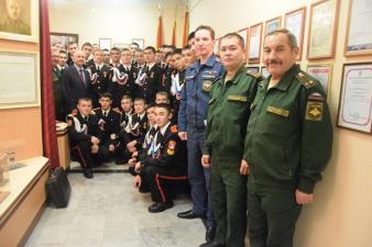 Институт посетили кадеты из Башкирии