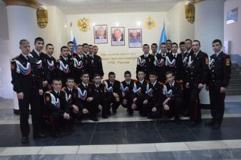 Институт посетили кадеты из Башкирии