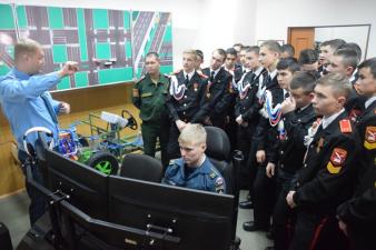 Институт посетили кадеты из Башкирии