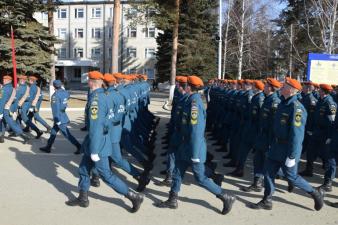 Отмечены слаженные действия парадного батальона