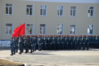 Отмечены слаженные действия парадного батальона