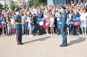 02.07.2016 Выпуск молодых специалистов МЧС России