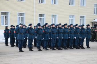 Первая гарнизонная тренировка парада Победы