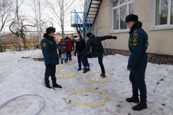  «Зарница» с детьми социального центра «Гнездышко»