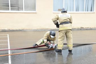 Чемпионат по пожарно-прикладному спорту посвященный Дню пожарной охраны