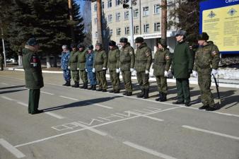 На очередной репетиции Парада Победы тренировали дефиле