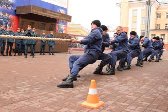 Спортивный праздник в День гражданской обороны России