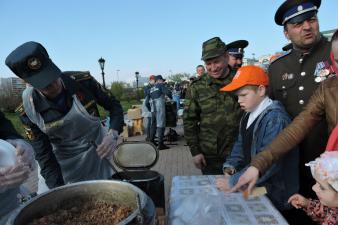 Участники Крестного хода остались довольны организацией праздника