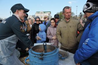 Участники Крестного хода остались довольны организацией праздника