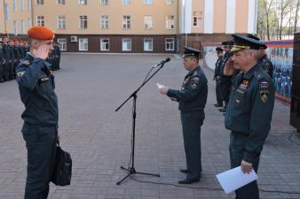 На общем построении были подведены итоги за прошедшую неделю