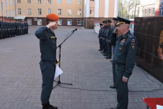 На общем построении были подведены итоги за прошедшую неделю