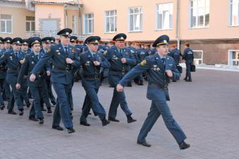 На общем построении были подведены итоги за прошедшую неделю