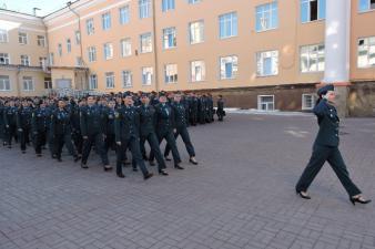На общем построении были подведены итоги за прошедшую неделю