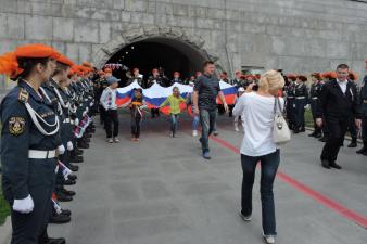 Праздничные мероприятия в центре Екатеринбурга