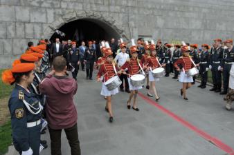 Праздничные мероприятия в центре Екатеринбурга