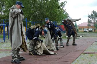 Курсанты успешно сдали зачет 