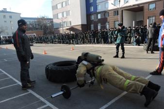 Соревнования по функциональному силовому многоборью пожарных и спасателей