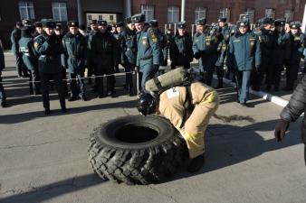 Соревнования по функциональному силовому многоборью пожарных и спасателей