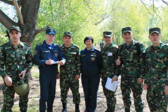 Военно-спортивные соревнования «Наши в городе»