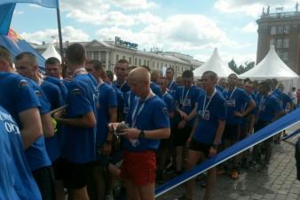 Приняли участие в марафоне «Европа-Азия»