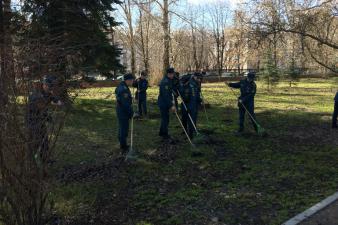 Территория парка будет готова к приему посетителей 