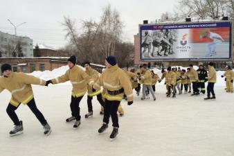 Флешмоб в честь Дня защитника Отечества