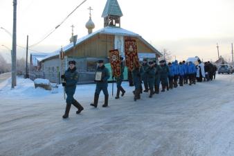 День Богоявления при участии коллектива института стал праздником для жителей поселка Исток