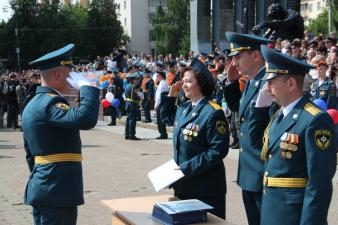 02.07.2016 Выпуск молодых специалистов МЧС России